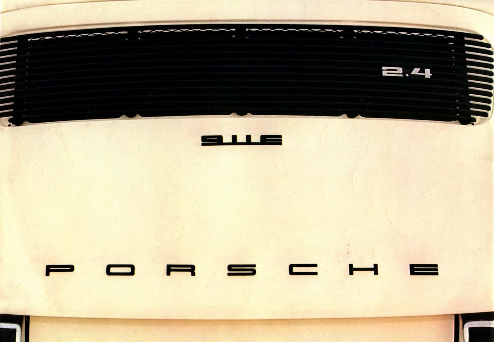  Logo e badge posteriore 911E del 1972