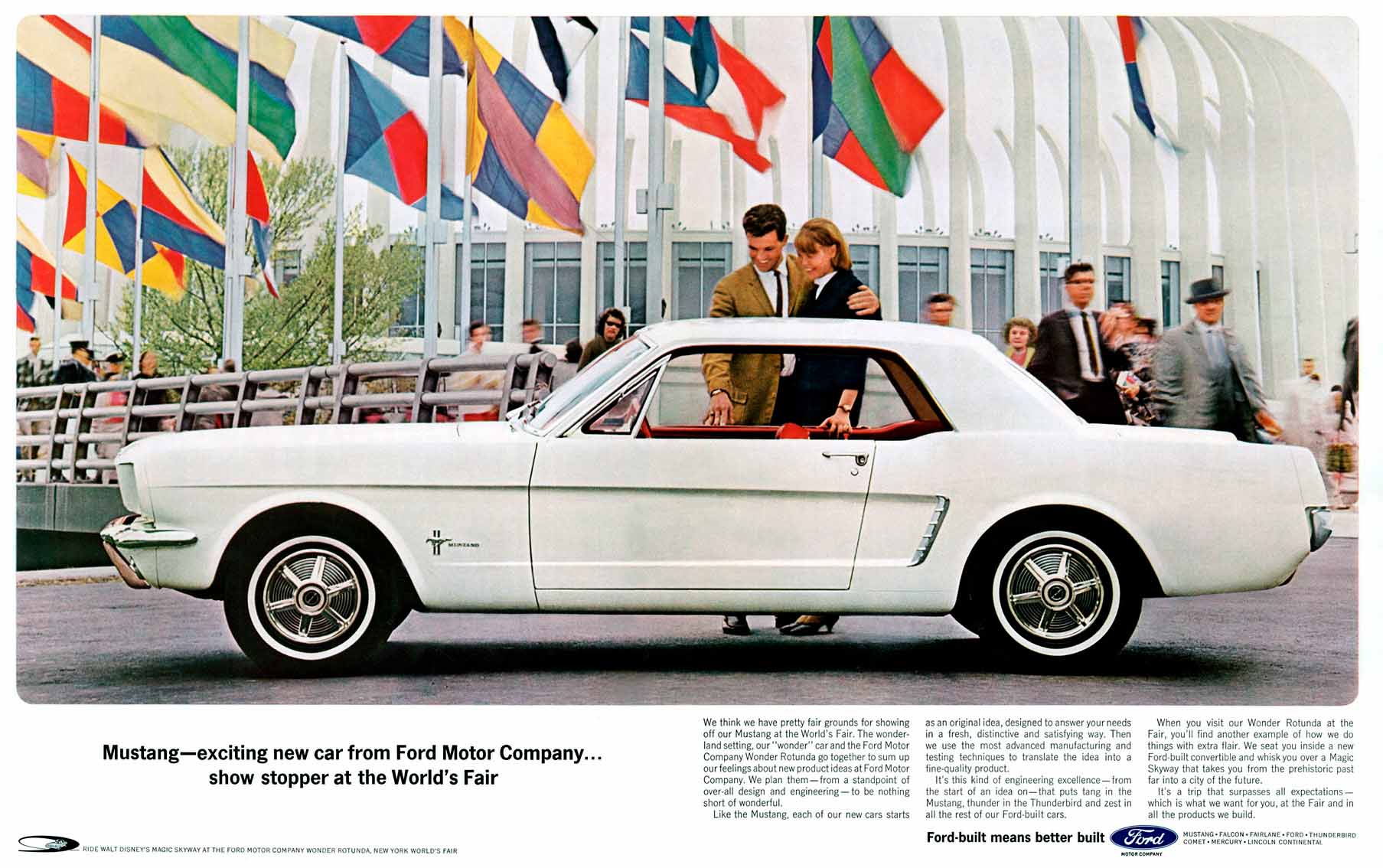 Immagini commerciali della Mustang del 1964 Hardtop