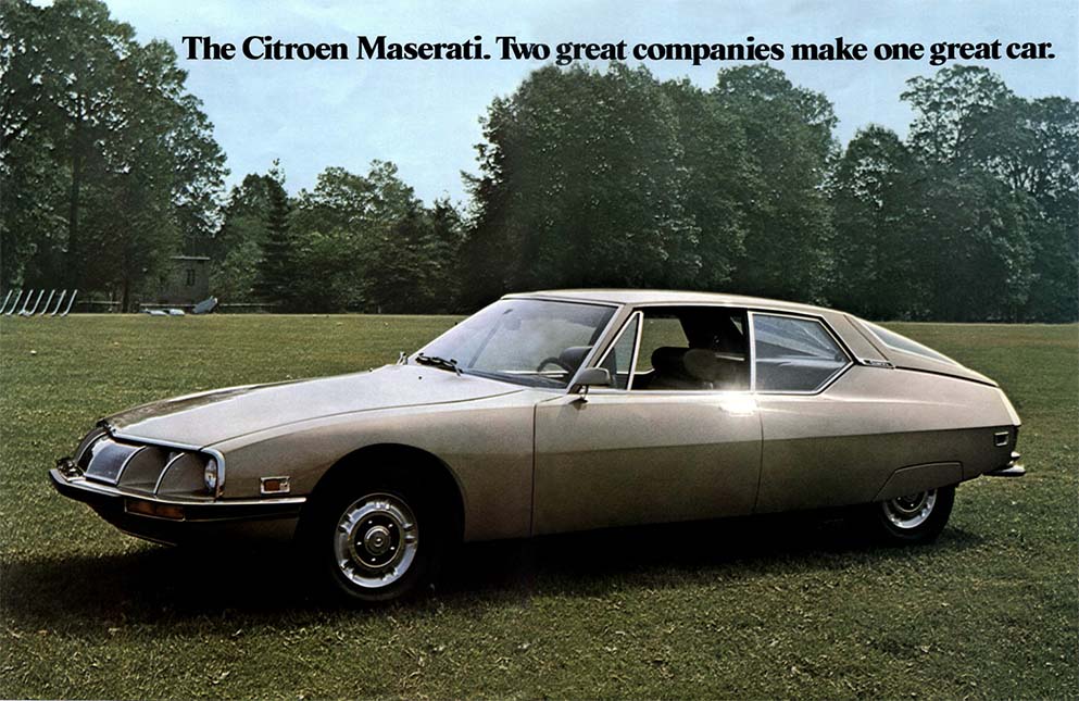 Citroën SM: la berlina francese con motore Maserati