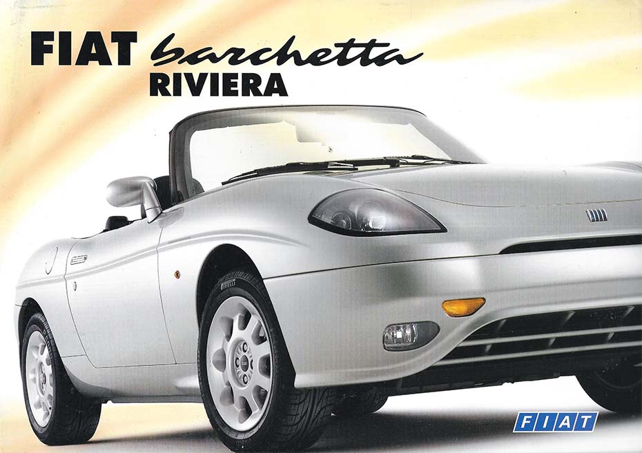 immagine tratta dalla brochure della Fiat Barchetta Riviera