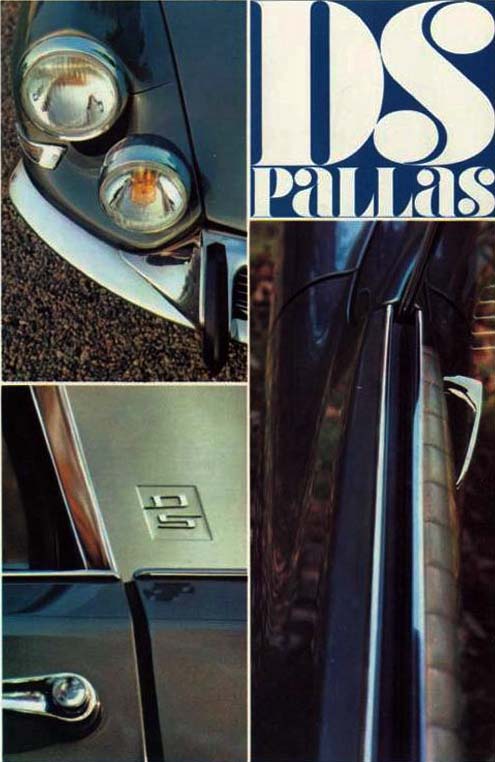 immagine di copertina brochure DS Pallas del '66