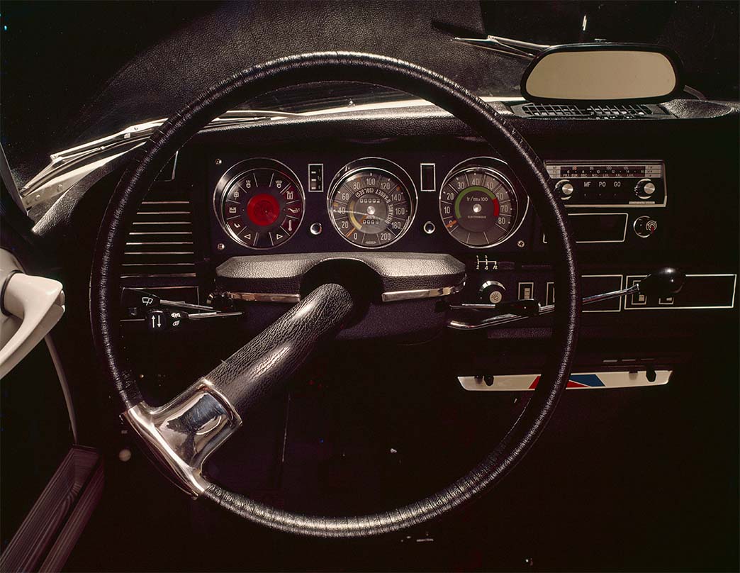 Gli interni della Citroen DSpecial del 1970