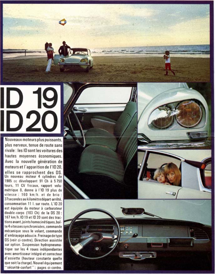 Brochure Citroen ID20 e ID19